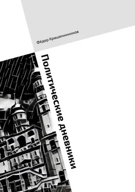 Фёдор Крашенинников Политические дневники. 2016 год в статьях и колонках обложка книги