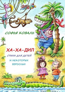 Софья Коваль Ха-ха-дил. Стихи для детей обложка книги