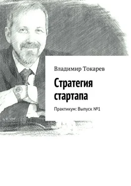 Владимир Токарев Стратегия стартапа. Практикум: Выпуск № 1 обложка книги