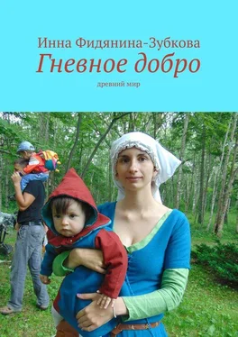 Инна Фидянина-Зубкова Гневное добро. Древний мир обложка книги