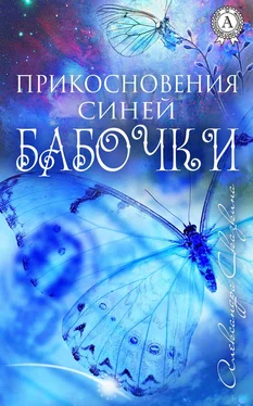 Александра Сказкина Прикосновения синей бабочки обложка книги