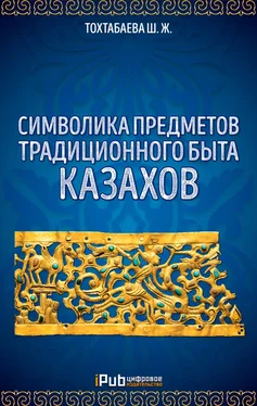 Шайзада Тохтабаева Символика предметов традиционного быта казахов обложка книги