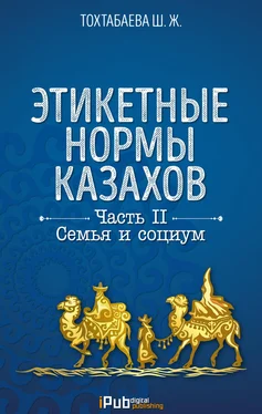 Шайзада Тохтабаева Этикетные нормы казахов. Часть II. Семья и социум обложка книги