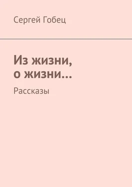 Сергей Гобец Из жизни, о жизни… Рассказы обложка книги