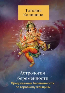 Татьяна Калинина Астрология беременности. Предсказание беременности по гороскопу женщины обложка книги