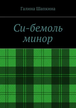 Галина Шапкина Си-бемоль минор обложка книги