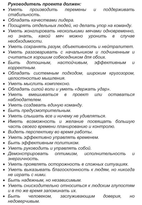 Требования к Руководителю проекта Сергея как оказалось здесь уже ждали - фото 3