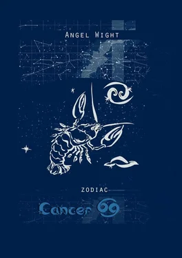 Angel Wight Cancer. Zodiac обложка книги