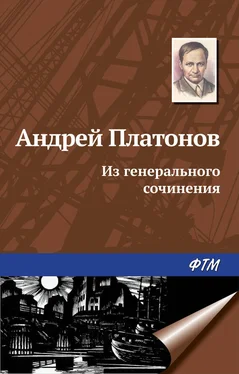 Андрей Платонов Из генерального сочинения (сборник) обложка книги