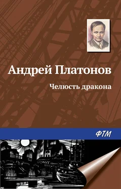 Андрей Платонов «Челюсть дракона» обложка книги