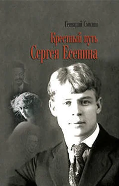 Геннадий Смолин Крестный путь Сергея Есенина обложка книги