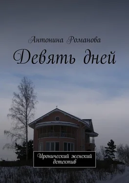 Антонина Романова Девять дней. Иронический женский детектив обложка книги