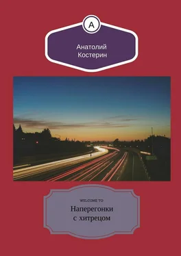 Анатолий Костерин Наперегонки с хитрецом обложка книги