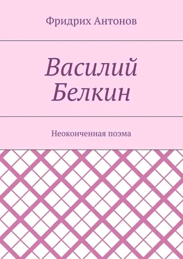 Фридрих Антонов Василий Белкин. Неоконченная поэма обложка книги