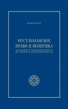 Мехди Санаи Мусульманское право и политика. История и современность обложка книги