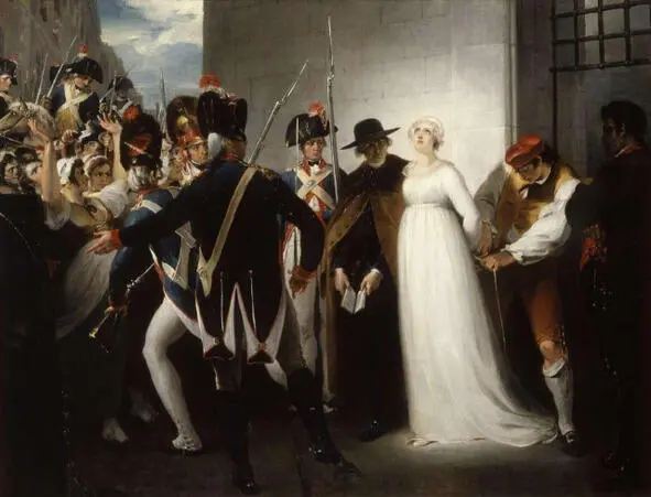 МарияАнтуанетта на пути к эшафоту 16 октября 1793 года была казнена - фото 20