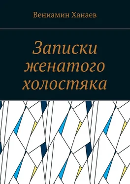 Вениамин Ханаев Записки женатого холостяка обложка книги