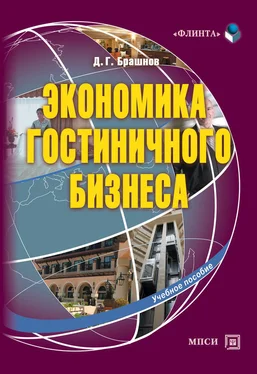 Дмитрий Брашнов Экономика гостиничного бизнеса. Учебное пособие обложка книги