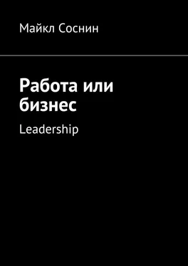 Майкл Соснин Работа или бизнес. Leadership обложка книги
