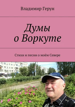 Владимир Герун Думы о Воркуте. Стихи и песни о моём Севере обложка книги