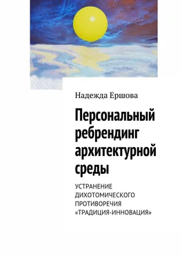 Надежда Ершова Персональный ребрендинг архитектурной среды. Устранение дихотомического противоречия «традиция-инновация» обложка книги