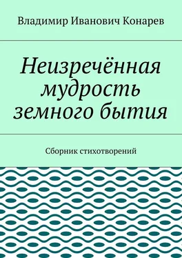 Владимир Конарев Неизречённая мудрость земного бытия. Сборник стихотворений обложка книги