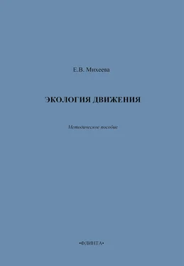 Е. Михеева Экология движения. Методическое пособие обложка книги