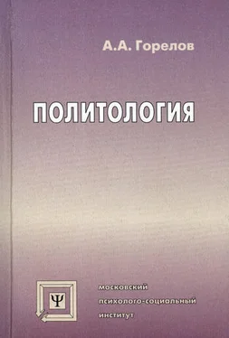 Анатолий Горелов Политология обложка книги