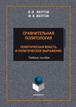 М. Желтов Сравнительная политология. Политическая власть и политическое выражение обложка книги