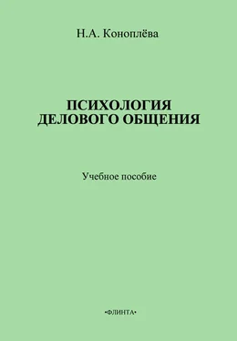 Нина Коноплева Психология делового общения. Учебное пособие обложка книги