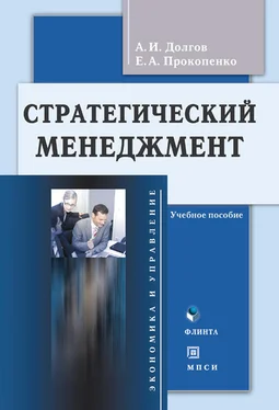 Елена Прокопенко Стратегический менеджмент. Учебное пособие обложка книги