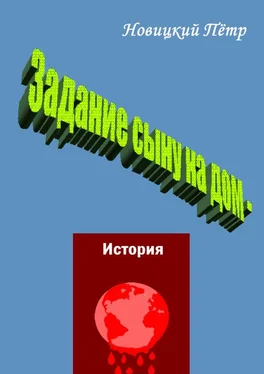 Пётр Новицкий Задание сыну на дом – история обложка книги