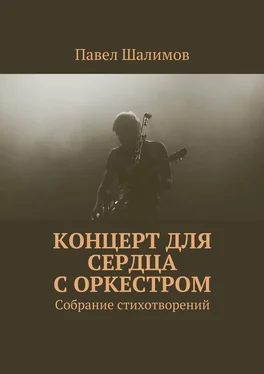 Павел Шалимов Концерт для сердца с оркестром. Собрание стихотворений обложка книги