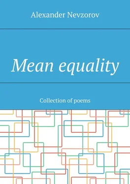 Alexander Nevzorov Mean equality. Collection of poems обложка книги