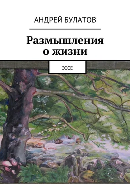 Андрей Булатов Размышления о жизни. Эссе обложка книги