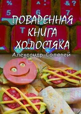 Александр Соловей Поваренная книга холостяка обложка книги