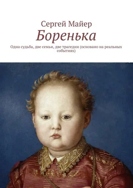 Сергей Майер Боренька. Одна судьба, две семьи, две трагедии (основано на реальных событиях) обложка книги