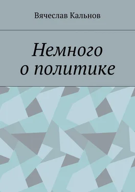 Вячеслав Кальнов Немного о политике обложка книги