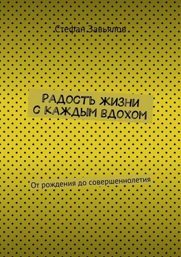 Cтефан Завьялов Радость жизни с каждым вдохом. От рождения до совершеннолетия обложка книги