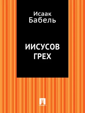 Исаак Бабель Иисусов грех обложка книги