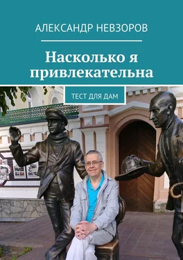 Александр Невзоров Насколько я привлекательна. Тест для дам обложка книги