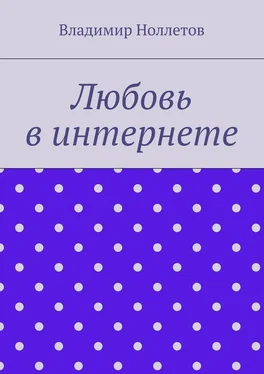 Владимир Ноллетов Любовь в интернете обложка книги