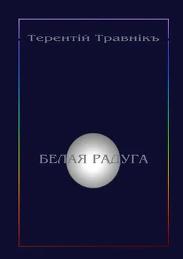 Терентiй Травнiкъ Белая радуга. Философские притчи и эссе обложка книги