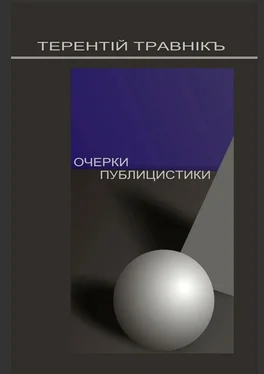 Терентiй Травнiкъ Очерки публицистики. Размышления на заданную тему обложка книги