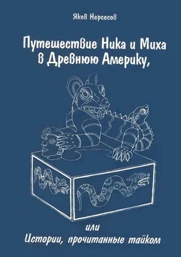 Яков Нерсесов Путешествие Ника и Миха в Древнюю Америку. или Истории, прочитанные тайком обложка книги