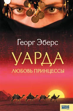 Георг Эберс Уарда. Любовь принцессы обложка книги