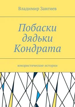 Владимир Зангиев Побаски дядьки Кондрата. Юмористические истории обложка книги