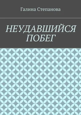 Галина Степанова Неудавшийся побег обложка книги