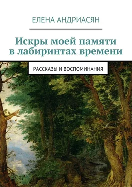 Елена Андриасян Искры моей памяти в лабиринтах времени. Рассказы и воспоминания обложка книги