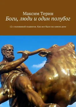 Максим Терин Боги, люди и один полубог. 12 с половиной подвигов. Как все было на самом деле обложка книги